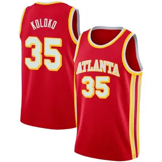 Atlanta Hawks Men's Christian Koloko Red Swingman 2020/21 Jersey - Icon Edition
