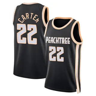 Atlanta Hawks Men's Devin Carter Black Swingman 2025/26 City Edition Jersey