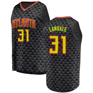 Atlanta Hawks Youth Jock Landale Black Fast Break Jersey - Icon Edition